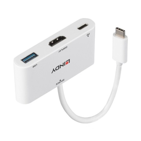 LINDY Dock Convertisseur USB-C PD 100W avec HDMI/USB-A * 43340