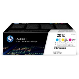 TONER 201X -Tri-PackToner 1xCyan +1xJaune +1xMagenta - (Lay 8)