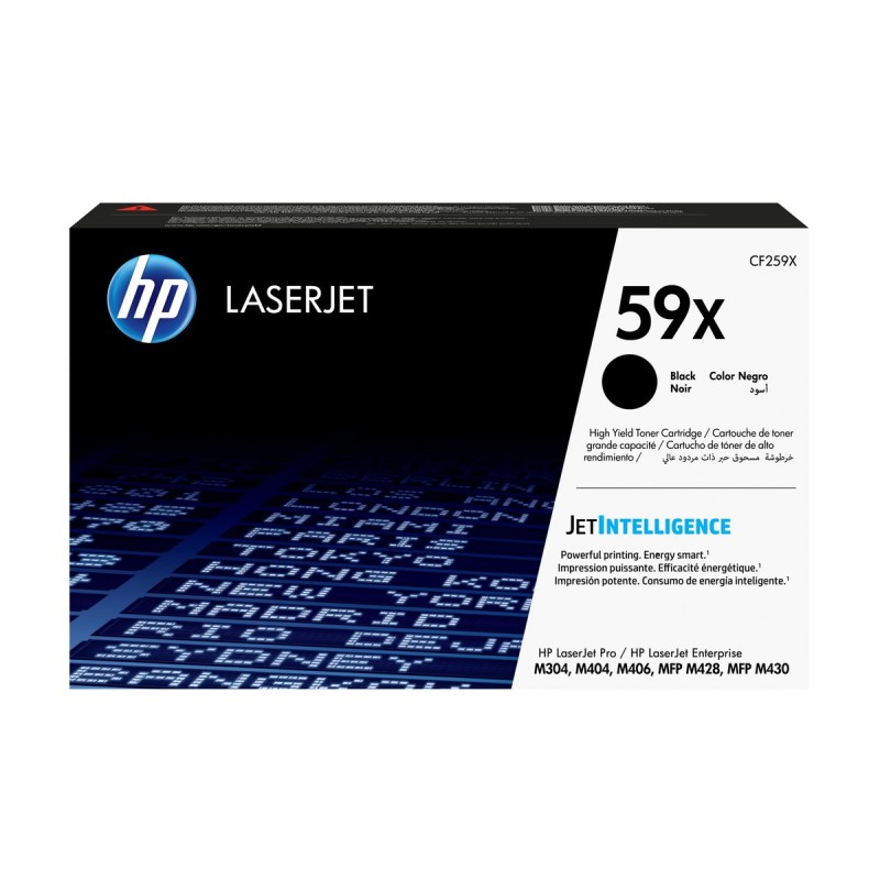 HP59X Toner Noir LaserJet Authentique gde capacité Toner Noir -10 000