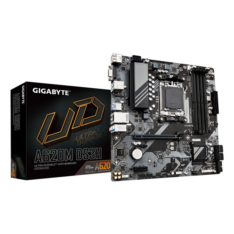 CM GIGABYTE SOCK AM5 A620M DS3H 2DDR5 7600 PCIE16 M.2 HDMI/VGA/DP