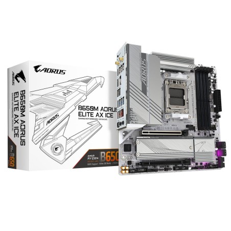 CM GIGABYTE B650M Aorus Elite AX Ice (sAM5) DDR5 m/ATX