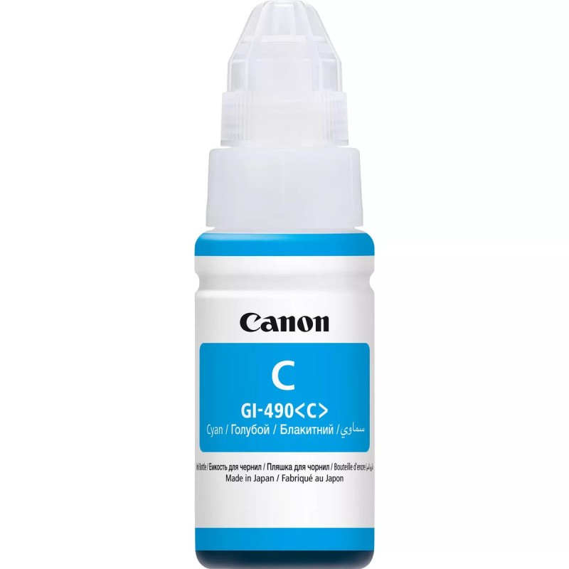 ENCRE CANON GI-490 C (recharge encre CYAN pour G2411/G3411/G4411)