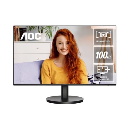 Ecran AOC 23,8' 16:9 IPS 100Hz 1920x1080 D-SUB x 1 HDMI x 1x 1.4 Inclinaison