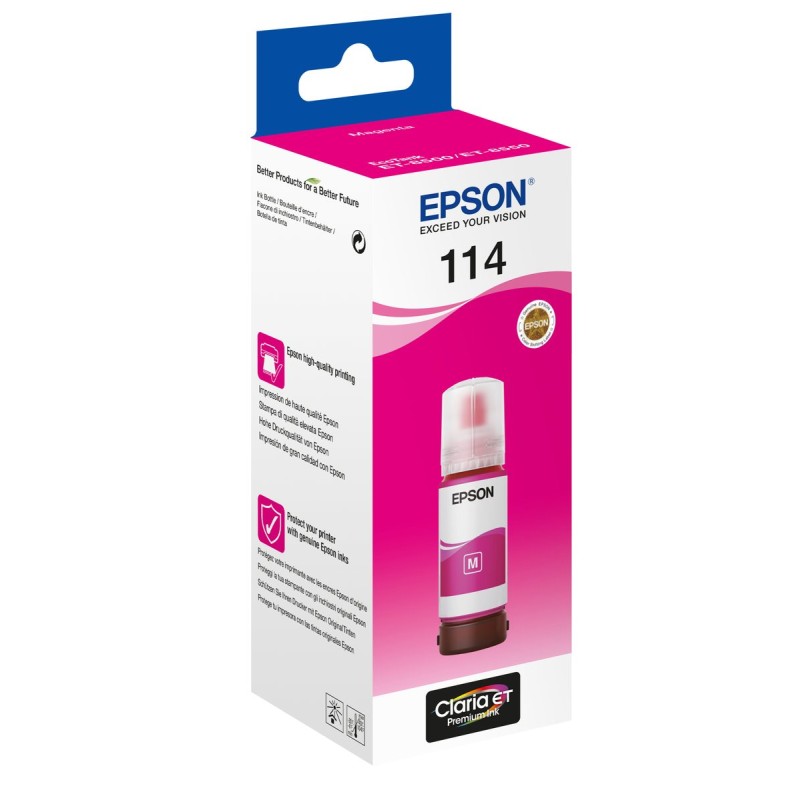 CRT 114 EcoTank Magenta ink bottle