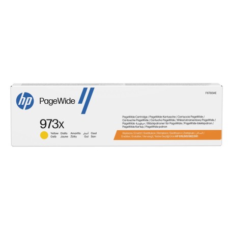 CRT HP 973X Jaune PageWide - 86 ml - 7 000 pages (MOQ18)