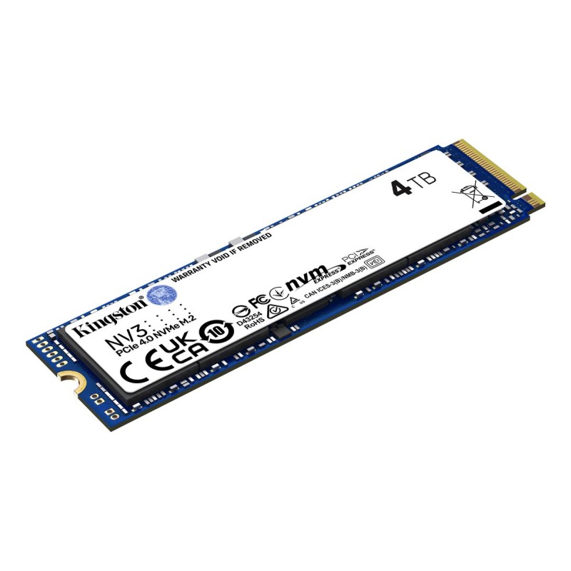 Disque Dur SSD Kingston NV3S 4To M.2 NVMe PCIe (Nu) 2280