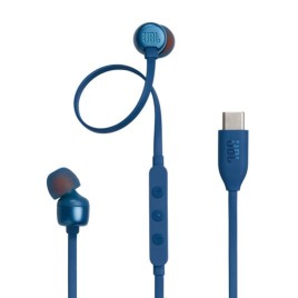 JBL Tune 310C Wired in-Ear Type C Earphones Bleu