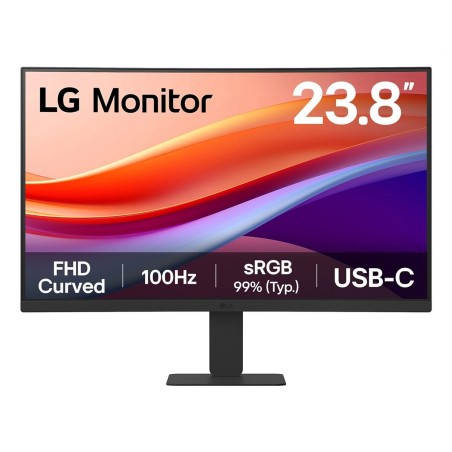 LED 24 incurvé * LG 24U421A-B 5ms FHD 100Hz HDMI +USB-C 15W