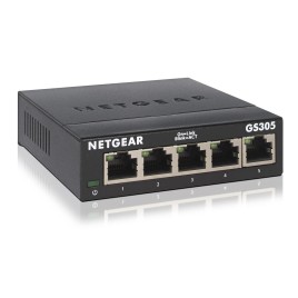 SWITCH NON MANAGEABLE 5 PORTS 10/100/1000 RJ45 METAL