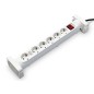 SALICRU SAFE 6S * MULTIPRISE PARAFOUDRE 6 PRISES 10A 230J * Blanc