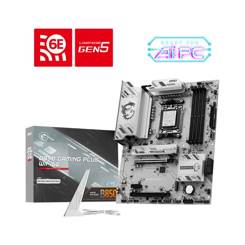 CARTE MERE MSI B850 GAMING PLUS WIFI6E (AMD AM5)