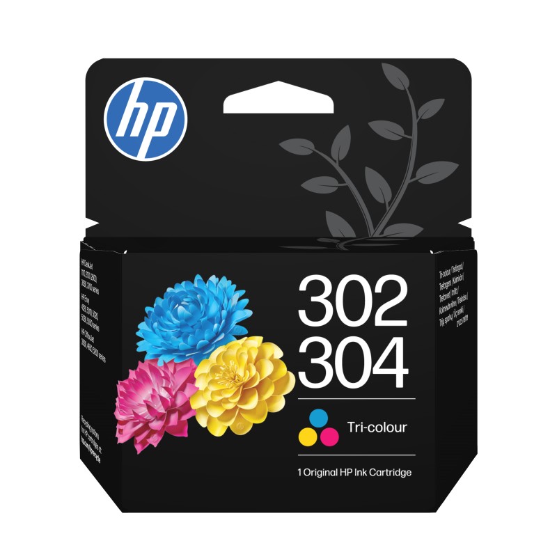 HP 302/304 - Cartouche Tricolore CMY - 100 pages