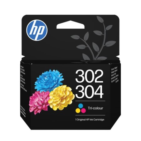 HP 302/304 - Cartouche Tricolore CMY - 100 pages