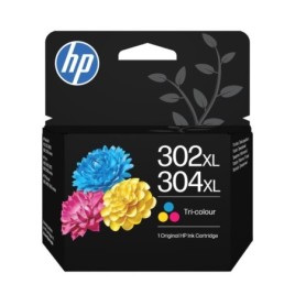 HP 302XL/304XL - Cartouche Tricolore CMY XL - 100 pages