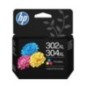 HP 302XL/304XL - Cartouche Tricolore CMY XL - 100 pages