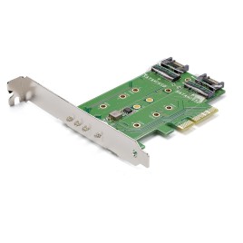 StarTech.com ADAPTATEUR M.2 (2xNGFF 1xNVMe) vers PCIe * PEXM2SAT32N1