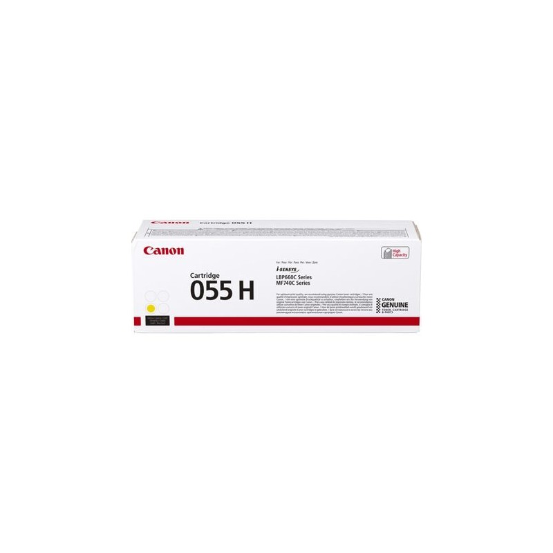 TONER CANON 055H YELLOW (High Capacity)