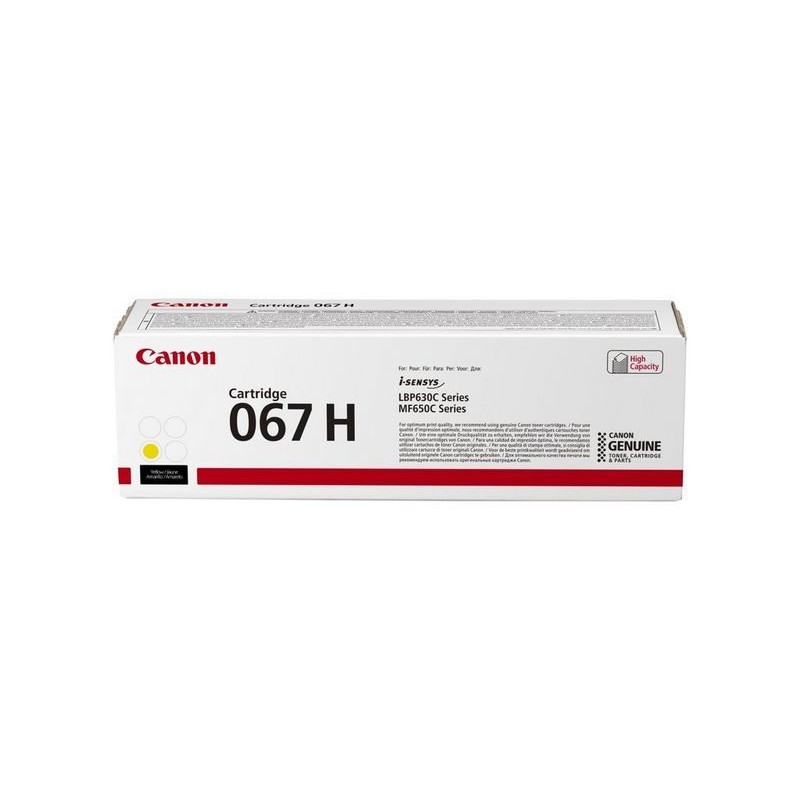TONER CANON 067H YELLOW (High Capacity)