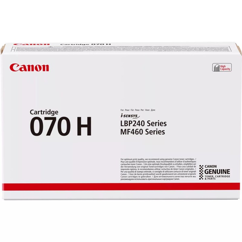 TONER CANON 070H NOIR (High Capacity) pour LBP240/MF460 Series