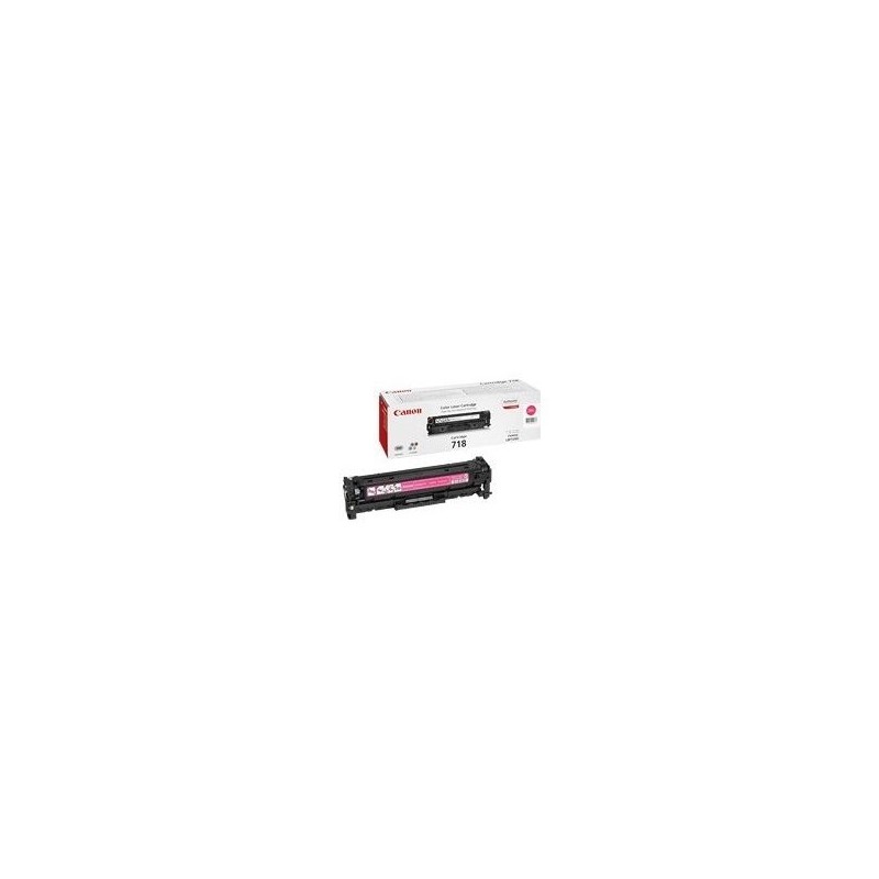 TONER CANON 718 MAGENTA 2800p. pour LBP7200/MF8330/8350/8340CDN