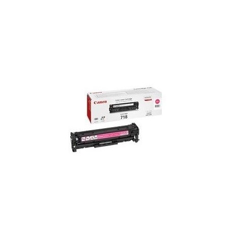 TONER CANON 718 MAGENTA 2800p. pour LBP7200/MF8330/8350/8340CDN