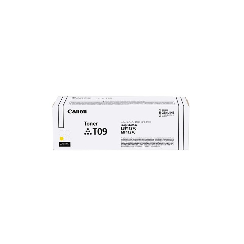 TONER CANON T09 YELLOW