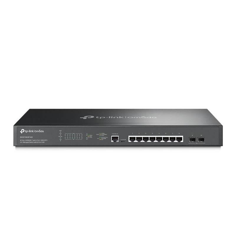 TP-LINK TL-SG3210XHP-M2 * SWITCH 8x2.5GbE 2x10GE dont 8xPoE+ (240W)