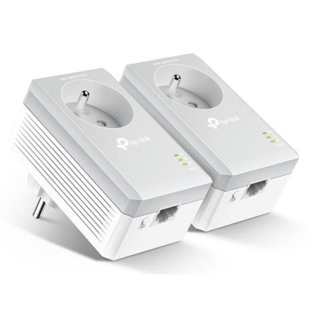 Kit de 2 CPL AV 600 Mbps avec prise intégrée
