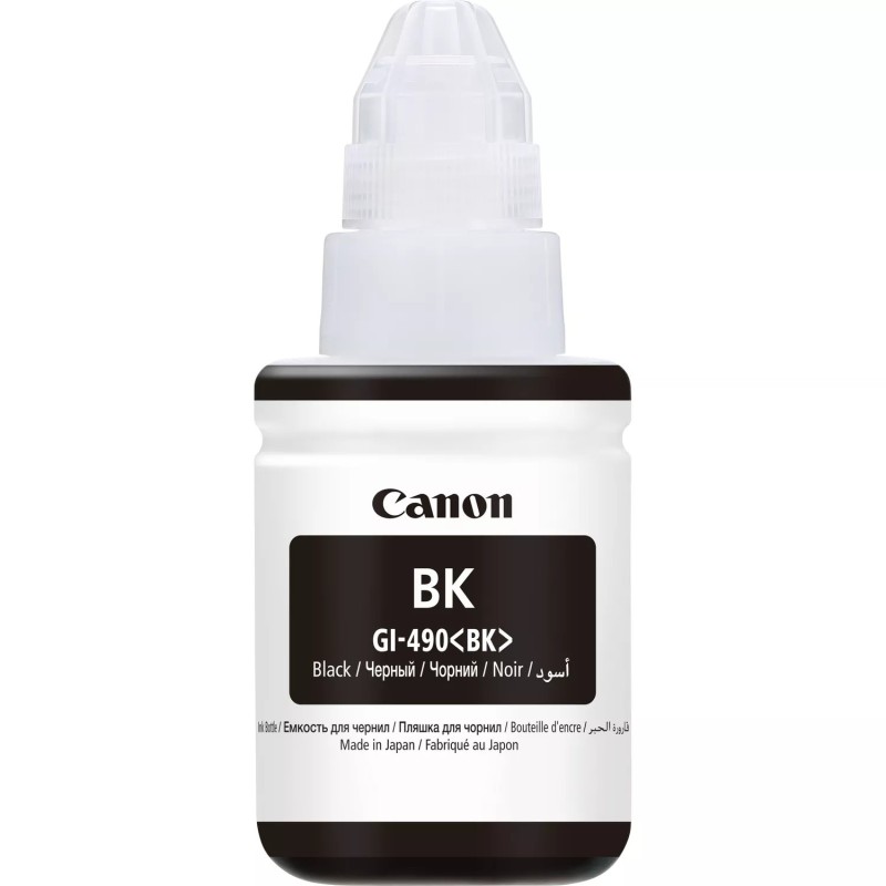 ENCRE CANON GI-490 BK (recharge encre NOIRE pour G2411/G3411/G4411)