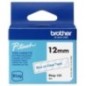 BROTHER 12MM BTAG133 BLEU SUR TRANSPARENT