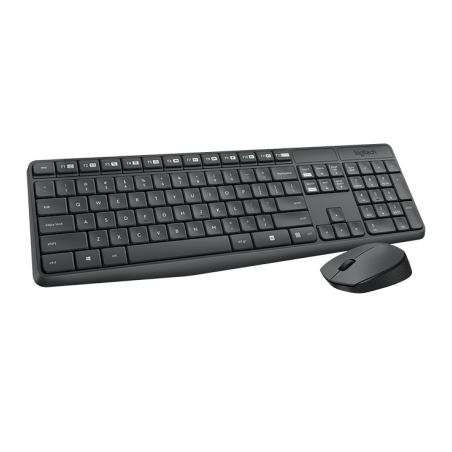 & PACK CLAVIER SOURIS LOGITECH MK235 SS FIL