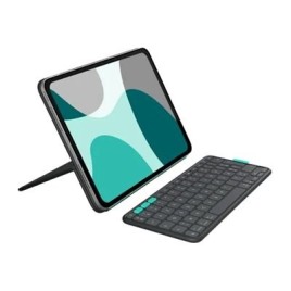 LOGITECH Flip Folio - Clavier + Etui - AZERTY - Français GRAPHITE