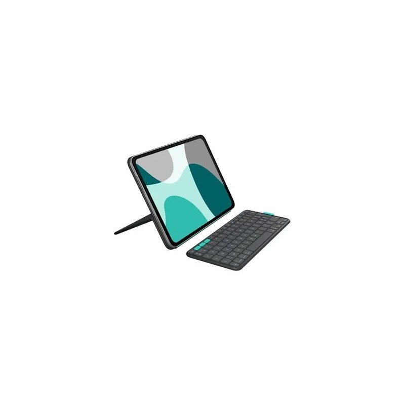 LOGITECH Flip Folio - Clavier + Etui - AZERTY - Français GRAPHITE