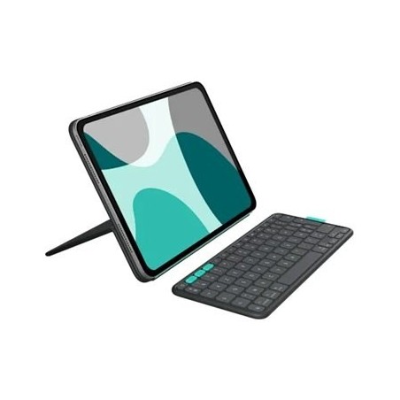 LOGITECH Flip Folio - Clavier + Etui - AZERTY - Français GRAPHITE
