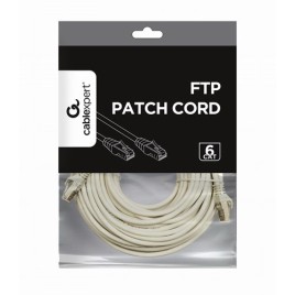 Cordon RJ45 Cat. 6E FTP Gris 10 m