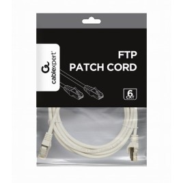 Cordon RJ45 Cat. 6E FTP Gris 3 m