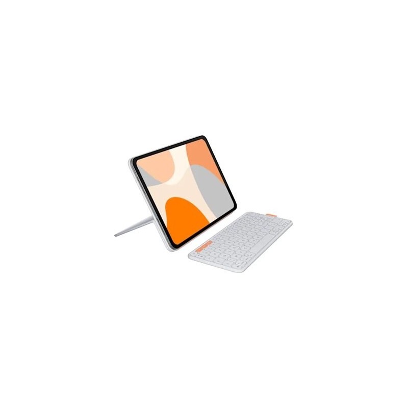 LOGITECH Flip Folio - Clavier + Etui - AZERTY - Français GRIS