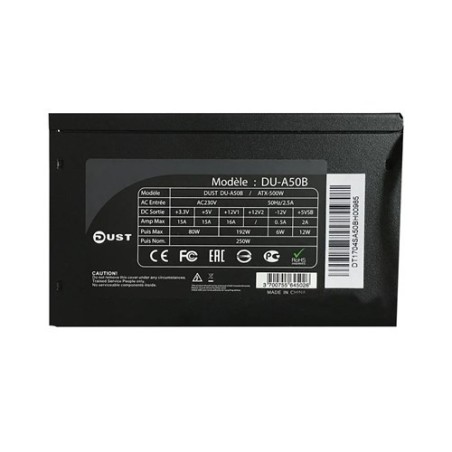 Alimentation DUST ATX 500W DU-A50B Black
