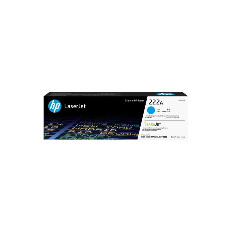 TONER HP 222A Cyan 1200 pages