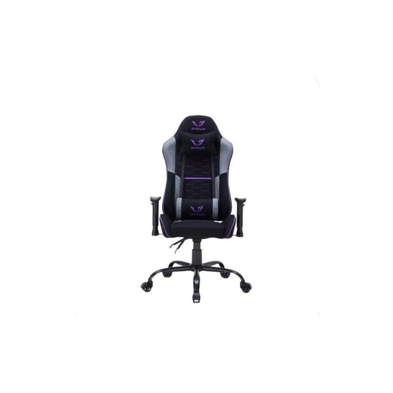 Fauteuil gaming GAMIUM Nyros, finition tissu nid d'abeille,