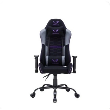Fauteuil gaming GAMIUM Nyros, finition tissu nid d'abeille,