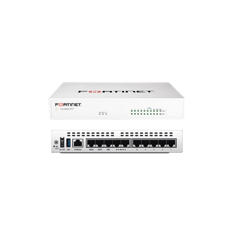 FG-60F WAN PORTS 1 X DMZ PORT PAS DE CABLE FR