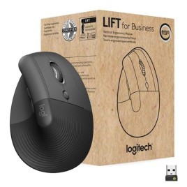 & Lift Vertical Ergono Mouse for business Graphite Black USB Type a
