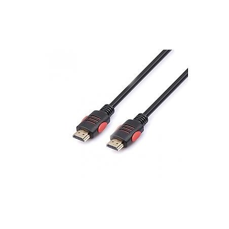 Câble HDMI - 3 M - FULL HD 4K Noir/Rouge, 1.4