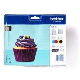 Brother LC123VALBP Ink Jet Pack x4 Blist (coli/4)