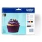 Brother LC123VALBP Ink Jet Pack x4 Blist (coli/4)