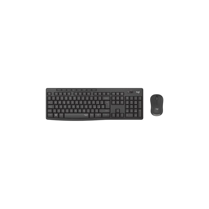 & LOGITECH PACK CLAVIER/SOURIS SANS FIL MK295