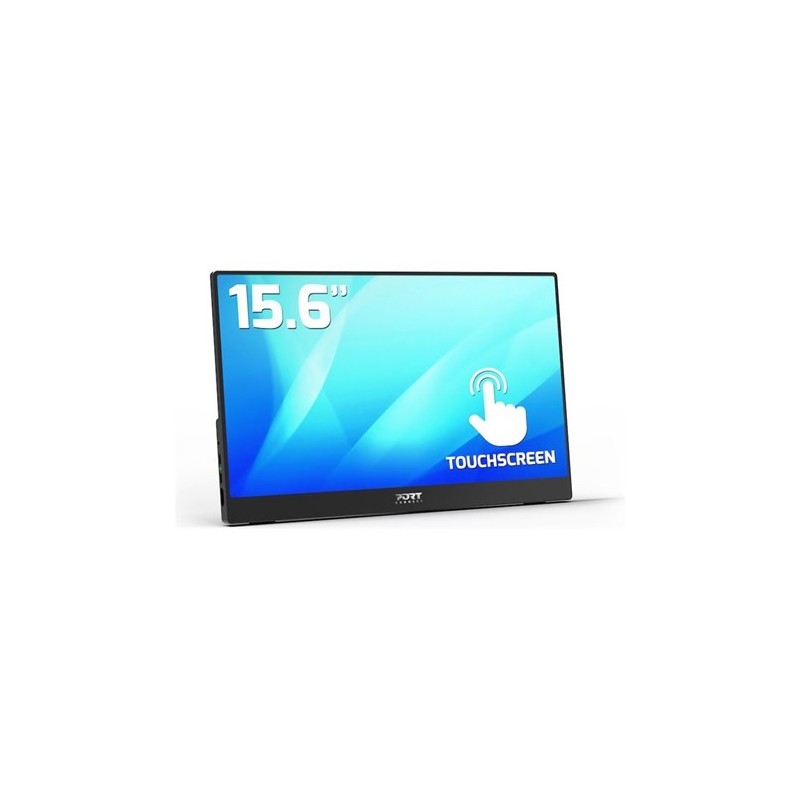 PORT DESIGNS NEW ECRAN NOMADE 15,6'' FHD IPS TOUCHSCREEN HDMI, USB, USB-C