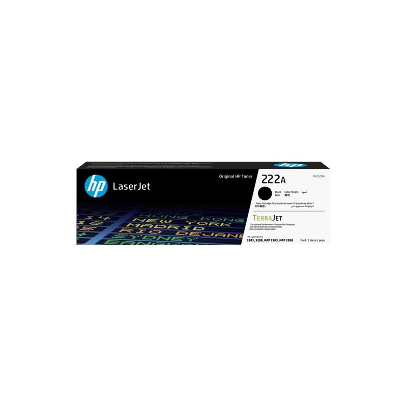 TONER HP 222A Noir 1300 pages