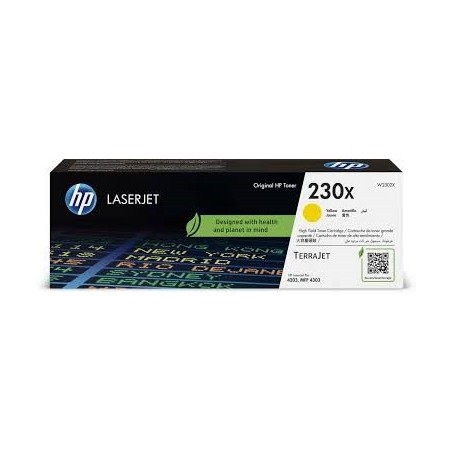 TONER HP 230X - Jaune - 5 500 pages (sur commande)